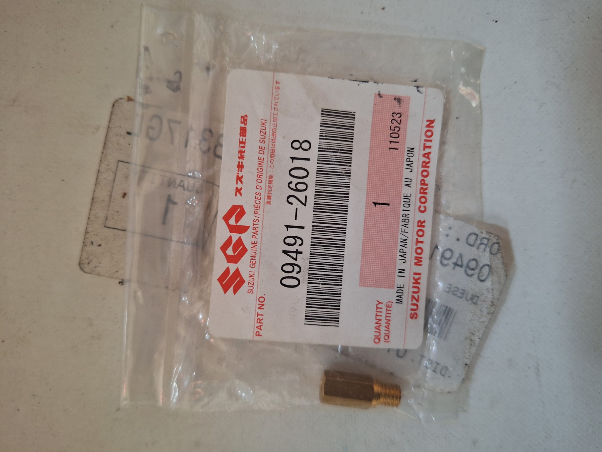 Picture of SUZUKI  DUESE  09491-26018